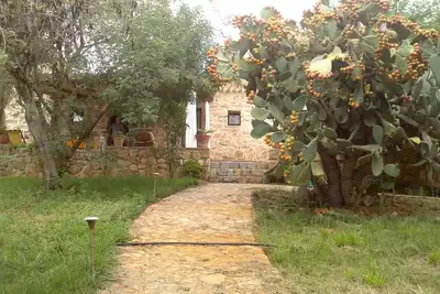 Image de 4 places stone farmhouse 2 km from the sea