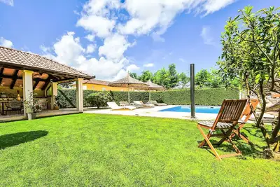 Image de Joli appartement pour 4 personnes avec piscine, climatisation, Wifi, Tv, terrasse et parking