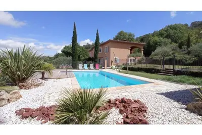 Image de Gîte au calme 4*, piscine privée chauffée, détente, panorama, astronomie