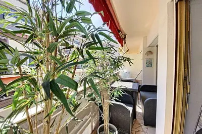 Image de 3417 / Studio terrasse 2mn plage