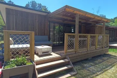 Image de Chalet 6 personnes Ă 20 minutes de Contis Plage