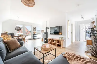 Image de Diek No. 3 Nordseeresort - fireplace, infrared cabin, close to the beach and the North Sea, balcony