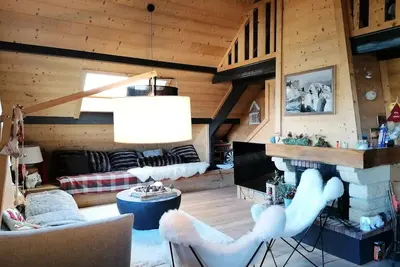 Image de Très beau chalet de montagne pour 10, magnifique vue sur la vallée de l'Ubaye, proche de la télécabine de Molanès, à Pra Loup