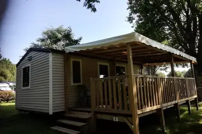 Image de Mobil home O'Hara 734 30 m² \/ 2 chambres\/ terrasse couverte 18 m² 6 personnes