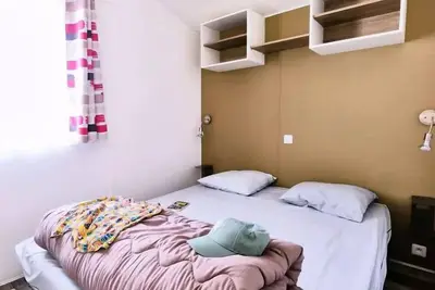 Image de Mobil home Premium Large 4 Pièces 6 Personnes Climatisé