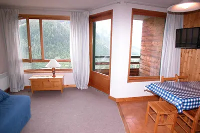 Image de Studio cosy à 900m du centre de Châtel, balcon exposé sud/ouest, navettes à proximité