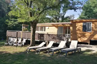 Image de Chalet 10 places avec Spa privatif.