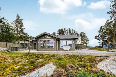 Image de Belle maison à Nissedal avec vue sur le.