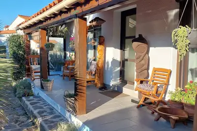 Image de Maison 4 personnes avec jardin et piscine Ă 10 mn des plages