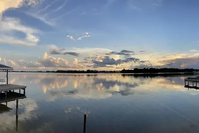 Image de Sunset glow at Lake Grassy