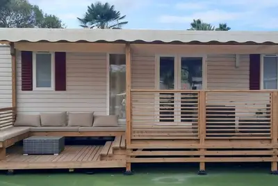Image de mobilhome de luxe 40 m2 3ch 2sdb climatisé