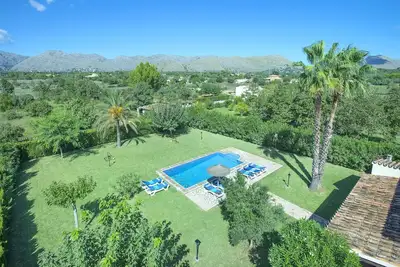 Image de Attractive Country House, A/C, Private Pool, Large Garden & Stunning Mountain Views near Pollenca!