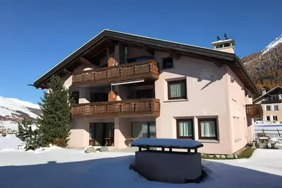 Appartement de vacances La Punt-Chamues-ch pour 1 - 3 personnes avec 1 chambre à coucher - Logement