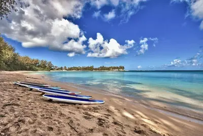 Image de Relaxing Turtle Bay townhome, near the beach, free parking