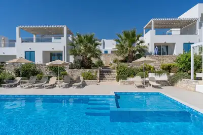 Image de Modern 3 bedroom villa in Asprouliani, Triton Sea View Villa 4