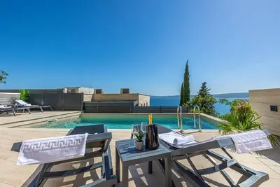 Image de Appartement de vacances Crikvenica pour 2 - 4 personnes avec 1 chambre à coucher - Appartement de va