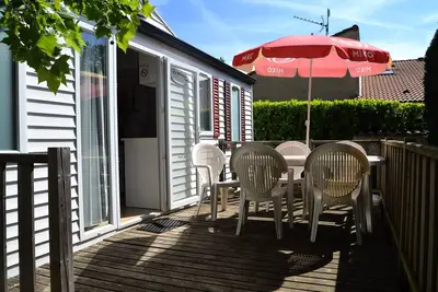 Image de Mobil Home Grand Confort 3 Pièces 5 Personnes Climatisé + Tv