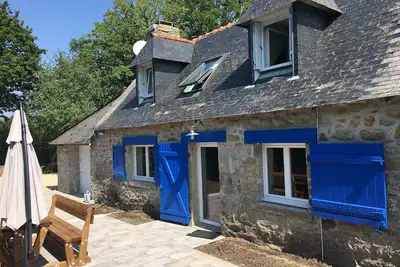 Image de Penty: Accès direct à la plage 350m (Jardin 800m2 clos)