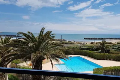 Image de Appartement 4 pièces avec parking, piscine et proche plage au Cap d'Agde