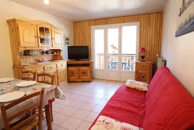 Image de Appartement 6 personnes avec balcon, cœur du vieux village, proche remontées mécaniques et commerces