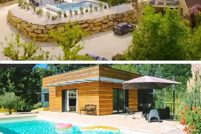 Image de 2 Villas - piscines chauffées - 17/20 pers. - 500m du centre ville