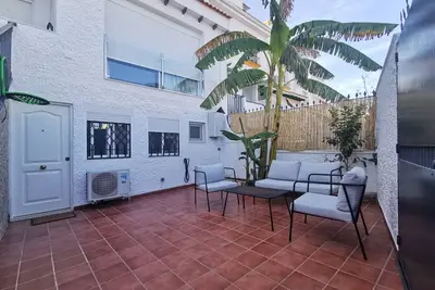 Image de Studio 'La Platanera de Málaga' avec terrasse partagée et climatisation
