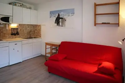 Image de Centre station, 1er étage, balcon, télévision, casier à ski, 20m², Les Orres