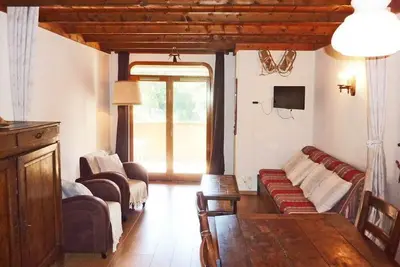 Image de 50m des commerces, 4ème étage, vue station, balcon, télévision, 46m², Les Orres