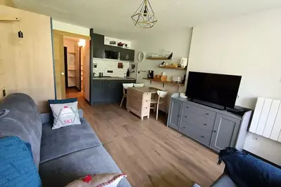 Image de Ausgezeichnet renoviertes Studio - Direkter Zugang zu den Pisten Aussicht Hänge.