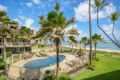 Image de Kauai Kailani 204. Ocean View Condo in the Heart of Kapaa! Walking Distance to many Establishments.