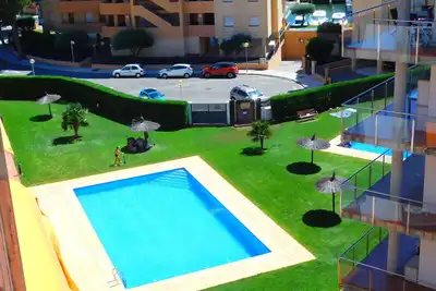 Image de A222 Location appartement avec 2 chambres, piscine, parking, Roses