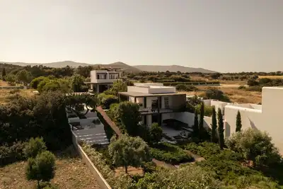 Image de anise & ouzo beach houses with private pool beach front