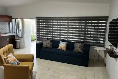 Image de Depa Casa Brisa🏝️Shared pool 🏊♀️Jacuzzi 🛁&Terrace 5 blocks from the Malecon 🌊☀️👙