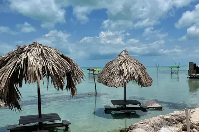 San Pedro, Belize-Oasis Del Caribe - 1st Floor Ocean Front Pool