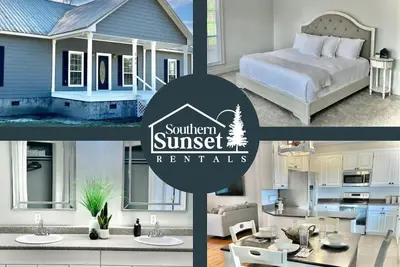 Image de Canopy Drive Cottage ~ Modern Chic 3b 2b sleeps 8 adults ~ Colquitt County Ga