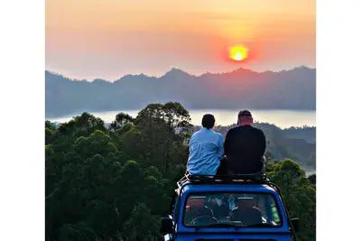 Image de a very interesting tour held on top of Mount Batur, 4wd jeeps tour