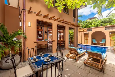 New-Listing-Beautiful Villa Steps From The Beach.