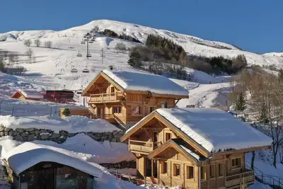 Image de Chalet de standing 4* au pied des pistes 5chambres 5sdb : L'Etoile Polaire