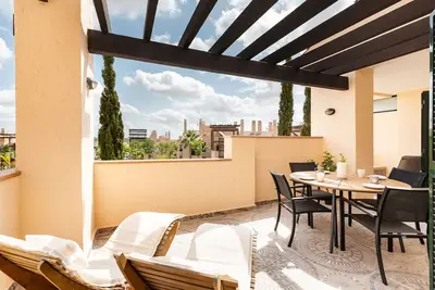 Image de Appartement \"El Oasis Martinica 8 1a\" avec piscine partagée, Wi-Fi et climatisation