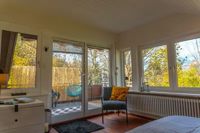 Image de Quiet 2 room garden loft with terrace