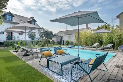 Image de Villa de standing avec piscine, 10 personnes, centre de Pornichet