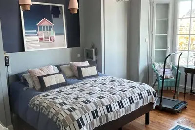 Image de Villa Sur Le Port À 5 Mn De La Plage Avec Jardin Fleuri