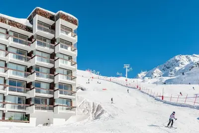 Image de Beau Studio 4 personnes au pied des pistes!