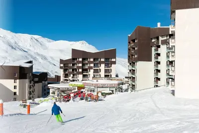 Image de Les Ménuires Reberty 6 personnes 3 pièces ski aux pieds!