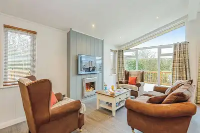 Image de This stunning, spacious lodge is perfect for a break away with family or friends.