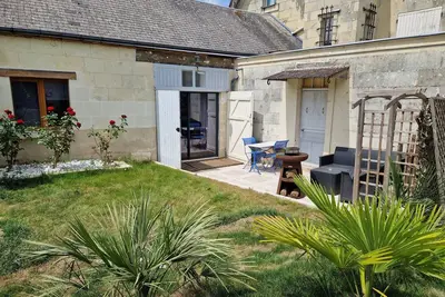 Image de Maison avec ancien pressoir à vin