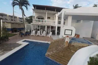 Image de Cabarete Dominican Republic Stunning Beachfront 7 bedroom Villa with pool