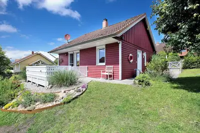 Image de Maison de vacances \"Seestern Ostsee\" avec terrasses privées, jardin privé et Wi-Fi.