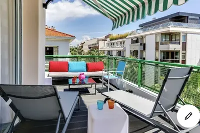 Image de Prestige 2 rooms 55 m2 - 4 people - terrace 38m2 sea view 40m walk