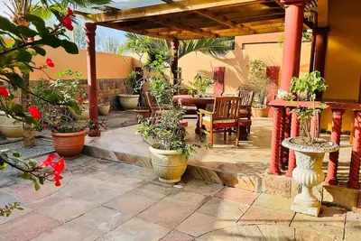 Image de Villa Halona avec vue sur la montagne Effie